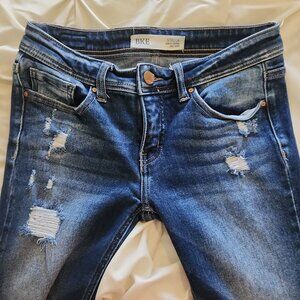 BKE Stella Slim Fit Low Rise Ankle Skinny Jeans - Size 27
